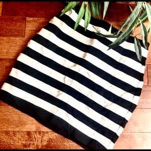 Express striped skirt size 10